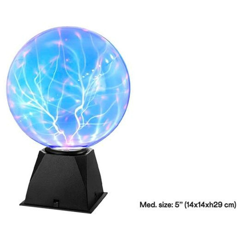 Plasma ball iTotal 14 x 14 x 29 cm Blue Multicolour