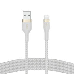 USB to Lightning Cable Belkin CAA010BT2MWH White 2 m