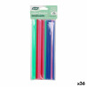 Reusable Straws Algon Multicolour Plastic 36 Units 22 cm 6 mm