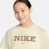 Child's Short Sleeve T-Shirt Nike Sportswear Beige