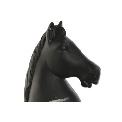 Decorative Figure Home ESPRIT Black Horse 13 x 13 x 33 cm