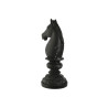 Decorative Figure Home ESPRIT Black Horse 13 x 13 x 33 cm