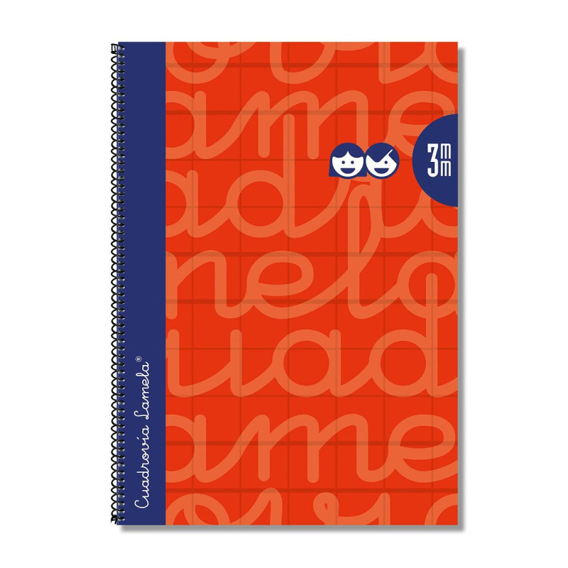 Notebook Lamela Red Din A4 5 Pieces 80 Sheets