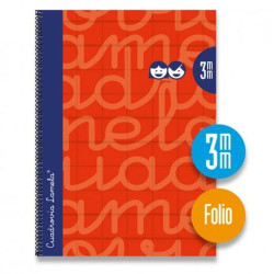 Notebook Lamela Red Din A4 5 Pieces 80 Sheets