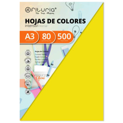 Printer Paper Fabrisa A3 500 Sheets Yellow