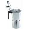 Italian Coffee Pot Valira VITRO 12T Silver Aluminium (12 Cups)