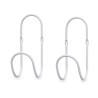 Hangers White Metal Set 2 Pieces (6 Units)