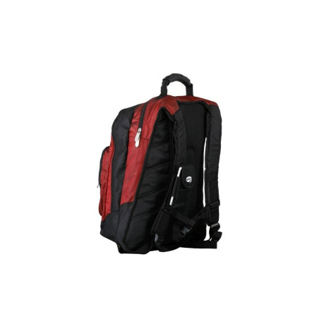 Laptop Backpack 311015 Black Burgundy Monochrome