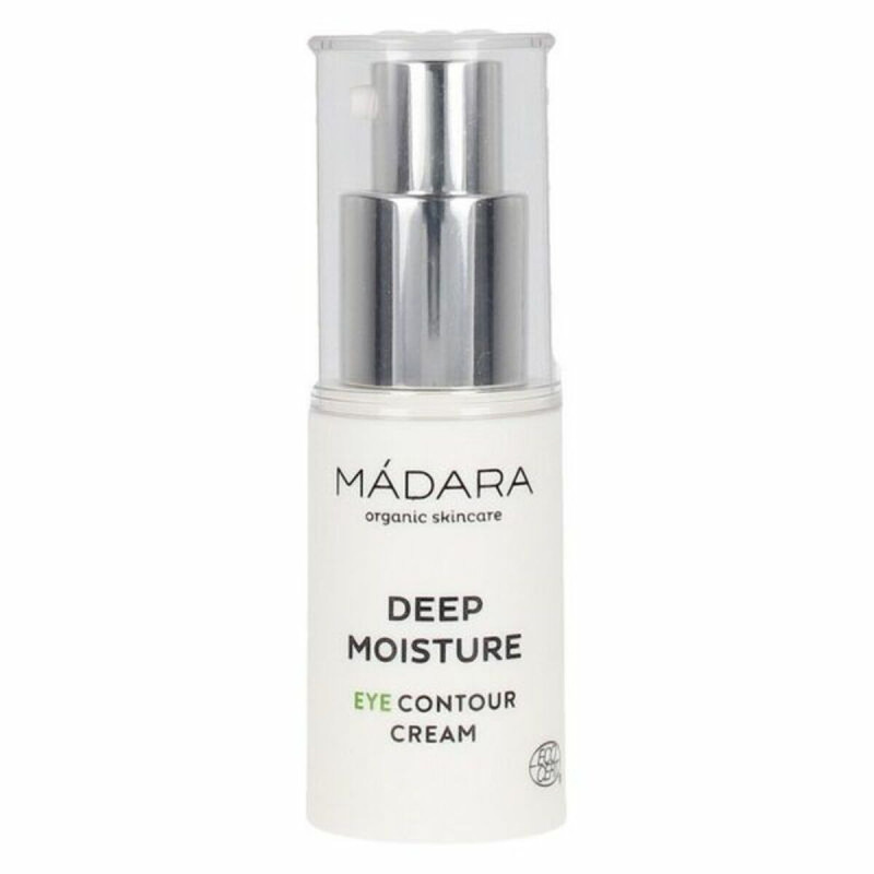 Anti-Ageing Cream for Eye Area Mádara Deep Moisture (15 ml)