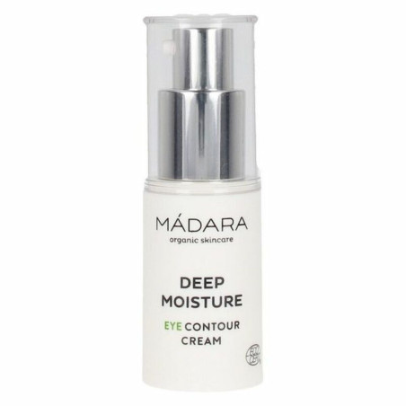 Anti-Ageing Cream for Eye Area Mádara Deep Moisture (15 ml)