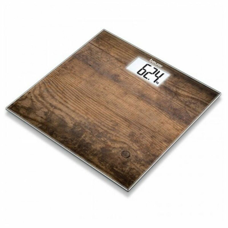 Digital Bathroom Scales Beurer GS203 WOOD Brown Wood