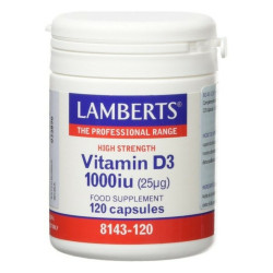 Vitamin D3 Lamberts Vitamina Ui Vitamin D3 120 Units (120 uds)