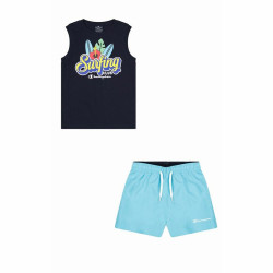 Children's Sports Outfit Champion Blue 2 Pieces