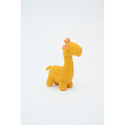 Fluffy toy Crochetts Bebe Yellow Giraffe 28 x 32 x 19 cm