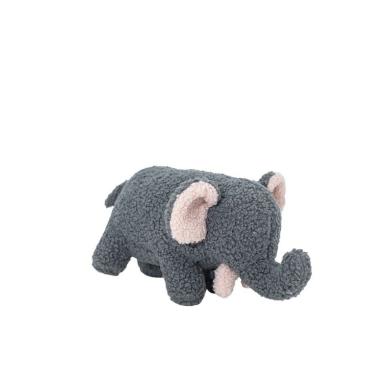 Fluffy toy Crochetts Bebe Brown Elephant 27 x 13 x 11 cm