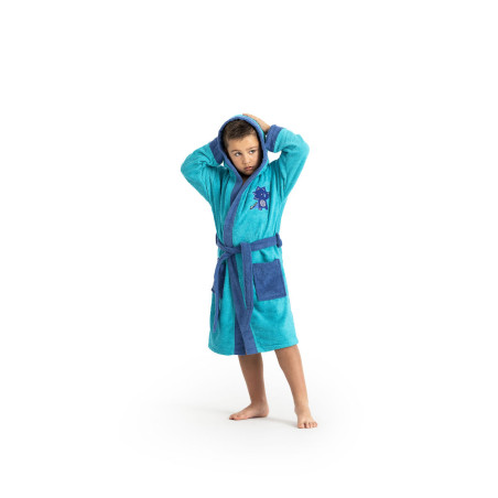 Dressing Gown Paduana 100% cotton Dinosaur