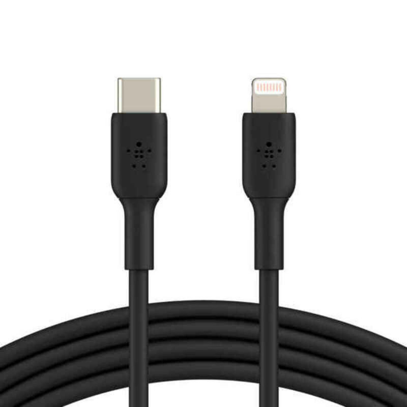 USB-C to Lightning Cable Belkin CAA003BT1MBK 1 m Black