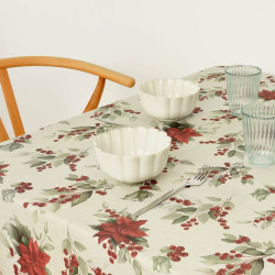 Stain-proof resined tablecloth Belum Christmas 100 x 140 cm