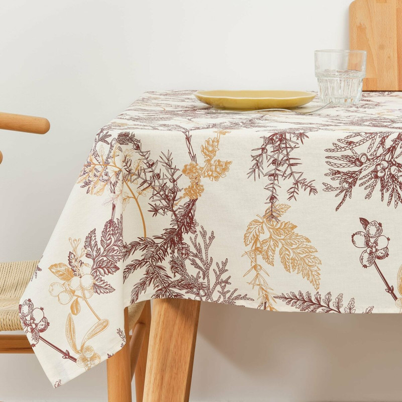 Stain-proof resined tablecloth Belum Christmas 100 x 140 cm