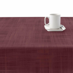 Stain-proof resined tablecloth Belum 100 x 140 cm Burgundy