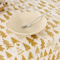 Stain-proof resined tablecloth Belum Christmas 100 x 140 cm