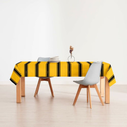 Stain-proof resined tablecloth Harry Potter Hufflepuff 100 x 140 cm