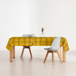 Stain-proof resined tablecloth Harry Potter Hufflepuff 100 x 140 cm