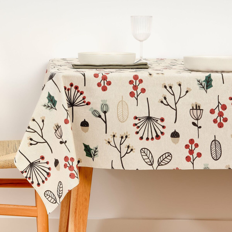 Stain-proof resined tablecloth Belum Merry Christmas 100 x 140 cm