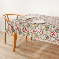 Stain-proof resined tablecloth Belum Merry Christmas 100 x 140 cm