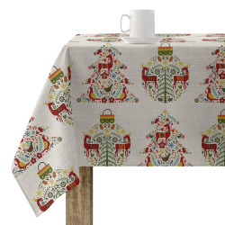 Stain-proof resined tablecloth Belum Merry Christmas 100 x 140 cm