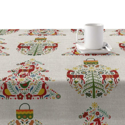 Stain-proof resined tablecloth Belum Merry Christmas 100 x 140 cm