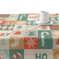 Stain-proof resined tablecloth Belum Merry Christmas 100 x 140 cm