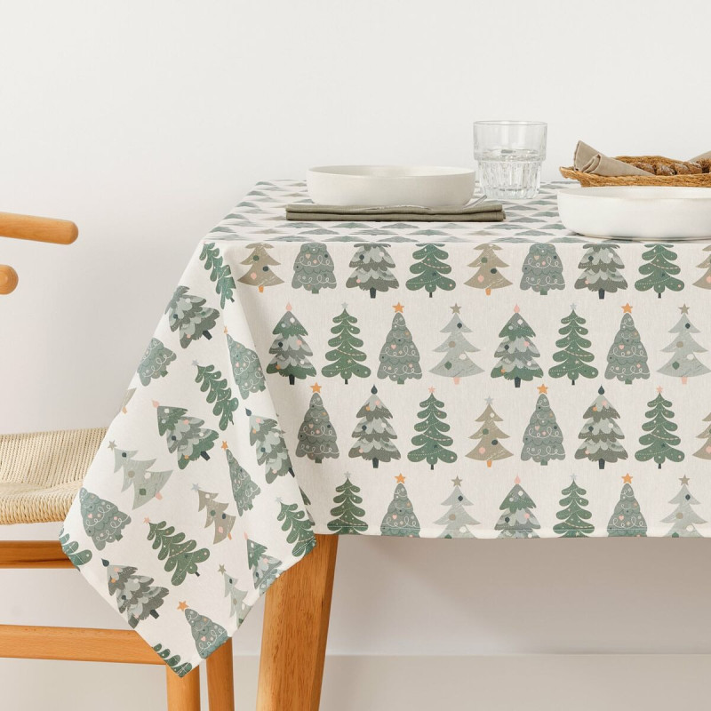 Stain-proof resined tablecloth Belum Merry Christmas 100 x 140 cm