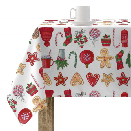 Stain-proof resined tablecloth Belum Merry Christmas 100 x 140 cm