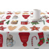 Stain-proof resined tablecloth Belum Merry Christmas 100 x 140 cm