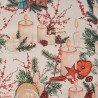 Stain-proof resined tablecloth Belum Christmas 100 x 140 cm