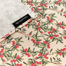 Stain-proof resined tablecloth Belum Mistletoe 100 x 140 cm