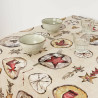 Stain-proof resined tablecloth Belum Wooden Christmas 100 x 140 cm