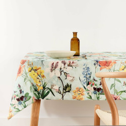 Tablecloth Belum Light Green 100 x 155 cm Floral