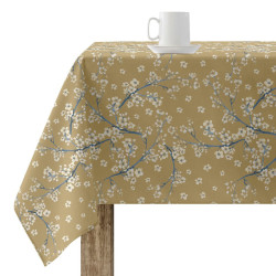 Tablecloth Belum Mustard 100 x 155 cm Flowers