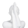 Decorative Figure White 18 x 13 x 24 cm