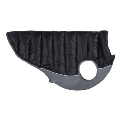 Dog Coat Red Dingo Puffer Black/Grey 30 cm