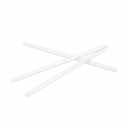 Reusable Straws Algon White Plastic 36 Units 22 cm 8 mm