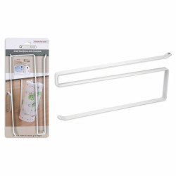 Kitchen Paper holder Confortime White Metal 26 x 10 x 1,3 cm (12 Units)