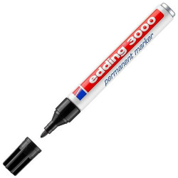 Permanent marker Edding 3000 Black (10 Units)