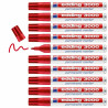 Permanent marker Edding 3000 Red (10 Units)