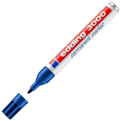 Permanent marker Edding 3000 Blue (10 Units)