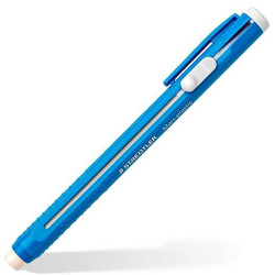 Retractable rubber Staedtler Mars Plastic Blue (10 Units)