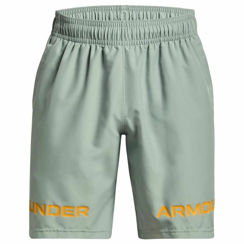 Men's Sports Shorts Under Armour Woven Graphic Green Men