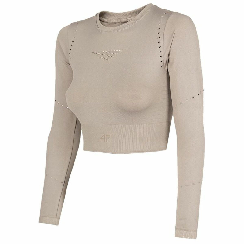 Women’s Sweatshirt without Hood 4F Beige